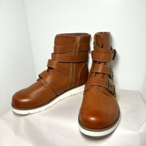 BOC‎ Kiley Booties Tan 7M - Picture 1 of 7
